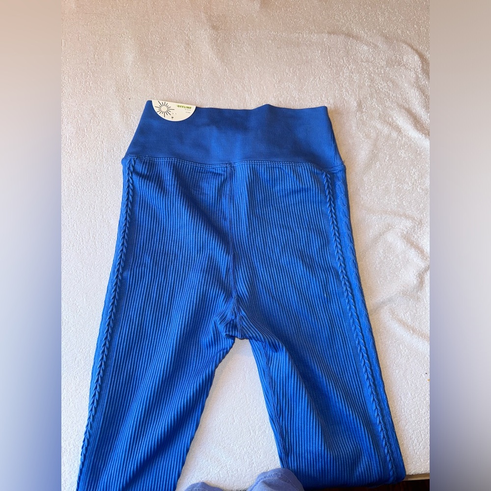 Aerie Ribbed Offline Leggings